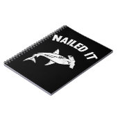 Funny Hammerhead Shark Pun Notitieboek (Linkerzijde)