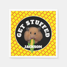 Funny Hamster "Get Stuffed"