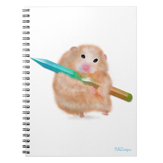 Funny Hamster Notitieboek (Voorkant)