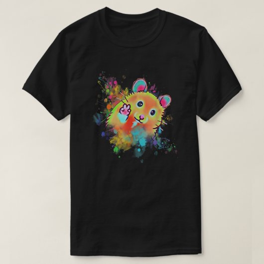 Funny Hamster T voor jongens, meisjes, Mannen, vro T-shirt (Design voorkant)