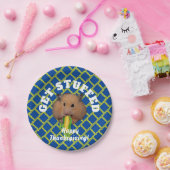 Funny Hamster Thanksgiving Papier Bord (Feest)