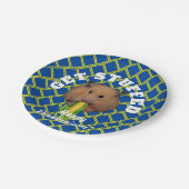 Funny Hamster Thanksgiving Papier Bord (Gekanteld)