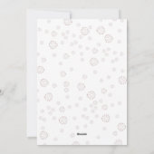 Funny Hand-Lettered Fa La La kerstfoto Feestdagenkaart (Achterkant)