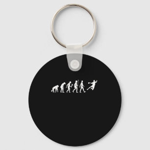 Funny Handball Evolution Handball Player Gift Idee Sleutelhanger