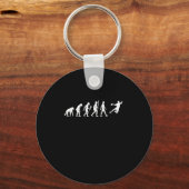 Funny Handball Evolution Handball Player Gift Idee Sleutelhanger (Voorkant)