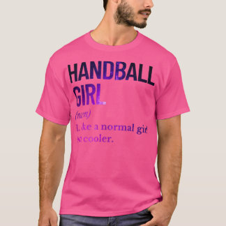 Funny Handball quote 6 T-shirt