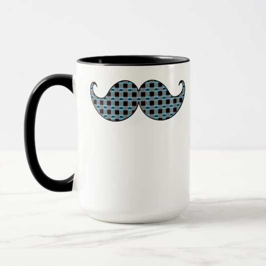 Funny Handlebar Mustache Mustache Stache Mok (Links)