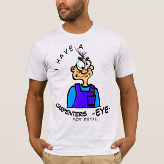Funny Handyman Cartoon Mannen T-Shirt