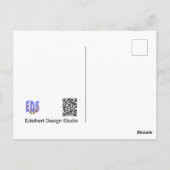 Funny Handyman Catoon DAD Briefkaart (Achterkant)