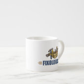 Funny Handyman Espresso Kop (Voorkant rechts)