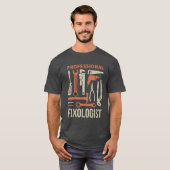 Funny handyman FIXOLOGIST 2 T-Shirt (Voorkant volledig)