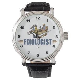 Funny Handyman Horloge