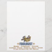 Funny Handyman Humoureuze FIXOLOGIST (Voorkant)