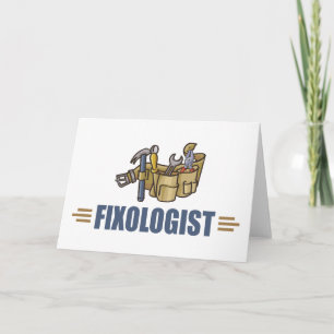 Funny Handyman Kaart