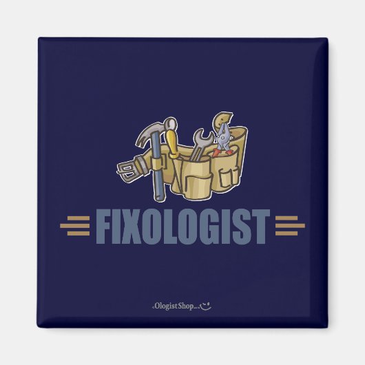 Funny Handyman Magneet (Voorkant)