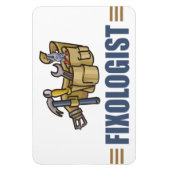 Funny Handyman Magneet (Verticaal)