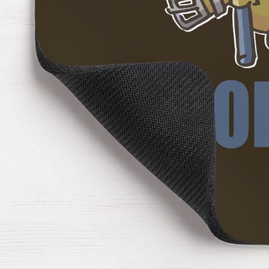 Funny Handyman Muismat (Hoek)