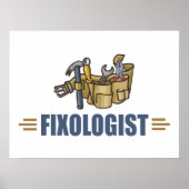 Funny Handyman Poster (Voorkant)