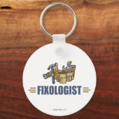Funny Handyman Sleutelhanger (Voorkant)