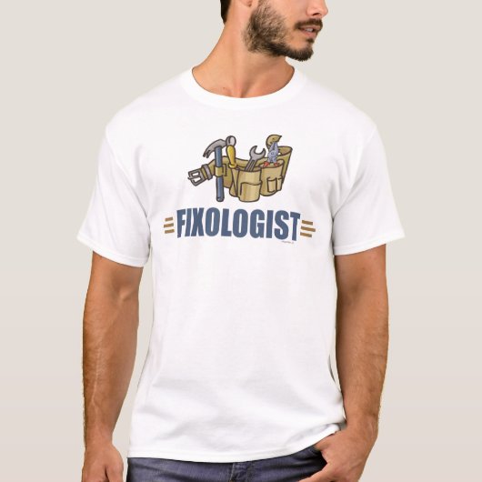 Funny Handyman T-shirt (Voorkant)