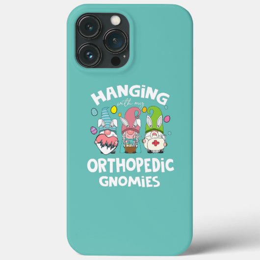 Funny hangen met orthopedisch zuster Gnomies Case-Mate iPhone Case (Achterkant)