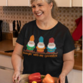 Funny Hangin met mijn gnomen Tri-Blend Shirt