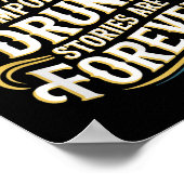 Funny Hangovers Are Temrary Drinking Humor  Poster (Hoek)