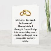 Funny Hannukkah Hanukka Chanukah Chanoeka Kaart (Voorkant)