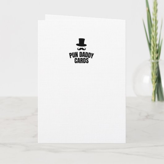 Funny Hanukkah Gluten-free Joke Kaart (Achterkant)