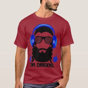 Funny Hanukkah Hebrew Rapper DJ Chanukah Dr. Gift T-shirt