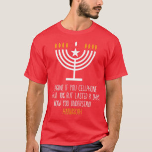 Funny Hanukkah Jewish Holiday Channukah Jew Fun Ha T-shirt