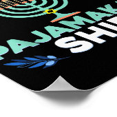 Funny Hanukkah Pajama Shirt This Is My Pajamakah G Poster (Hoek)