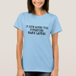 FUNNY HANUKKAH SHIRT<br><div class="desc">JEWS IS ZO FILOSOFISCH,  DUS ALS HET LEVEN JE POTATOEN GEEFT,  MAKEN LATKES EEN GOED IDEE. DRAAG UW JEWSE HUMOR OP UW KEST.</div>