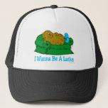 FUNNY HANUKKAH SHIRT "WIL EEN LATKE ZIJN" TRUCKER PET<br><div class="desc">GEEF DIT UNIEK CHANUKAH GIFT - EEN KUSTKADER GEZEGDE " IK WIL EEN LEEK ZIJN " AAN GEZIN EN VRIENDEN.  Joodse HUMOR GAAT LANG.</div>