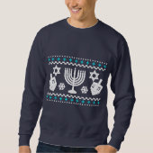 Funny Hanukkah Ugly Holiday Sweater (Voorkant)