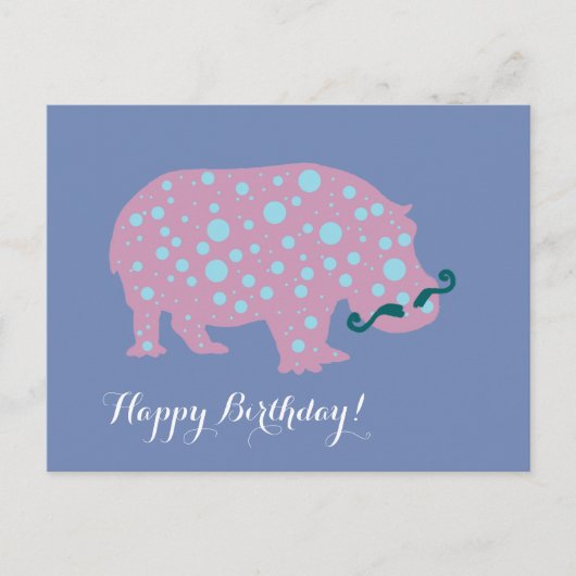 Funny Happy Birthday Briefkaart (Voorkant)