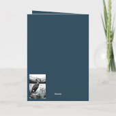 Funny Happy Birthday card for anglers Kaart (Achterkant)