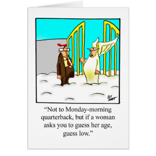 Funny Happy Birthday Humor Wenskaart