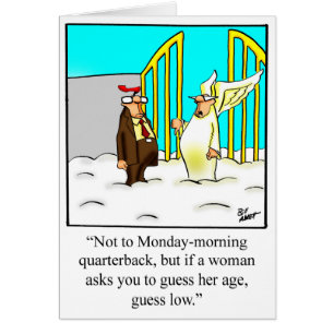 Funny Happy Birthday Humor Wenskaart