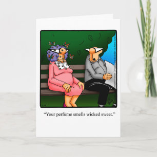 Funny Happy Birthday Humor Wenskaart Kaart