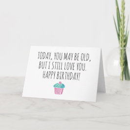 Funny Happy Birthday Kaart