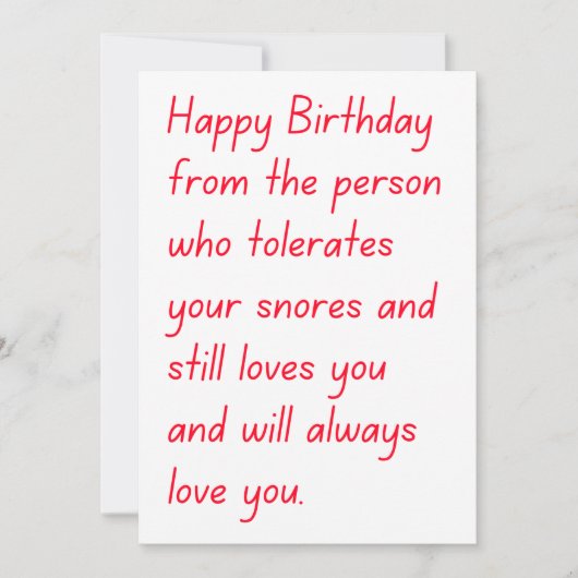 Funny Happy Birthday-kaart Feestdagenkaart (Voorkant)