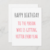 Funny Happy Birthday-kaart Feestdagenkaart (Voorkant / Achterkant)