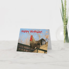 Funny Happy Birthday-kaart Kaart