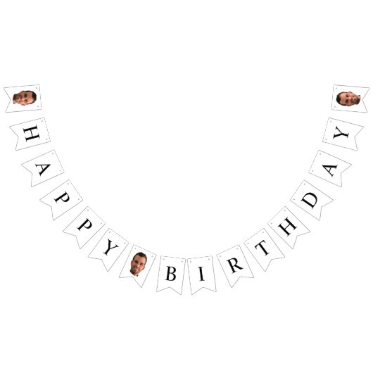 Funny Happy Birthday Party Picture Photo Banner (Alle)