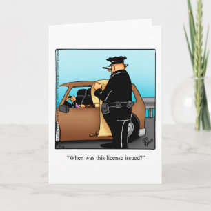 Funny Happy Birthday Wenskaart Kaart