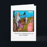 Funny Happy Birthday Wenskaart Kaart<br><div class="desc">Geniet van het verspreiden van de lach met dit hilarische vrolijke verjaardagsfeestje van wenskaart Bill Abbott; stuur wat lachjes mee met je beste wensen. Bill Abbotts cartoon "Spectickles" de internationaal gesyndiceerde strip is ook verschenen in Hallmark U.K.,  Reader's Digest en andere goede tijdschriften!</div>