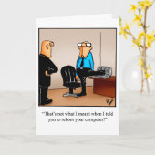 Funny Happy Birthday Wenskaart Kaart (Gele Bloem)