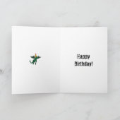 Funny Happy Birthday Wenskaart Kaart (Binnen)
