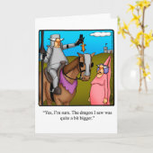 Funny Happy Birthday Wenskaart Kaart (Gele Bloem)